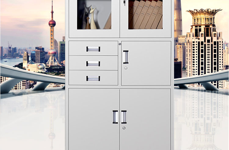鋼制鐵皮文件柜尺寸展示